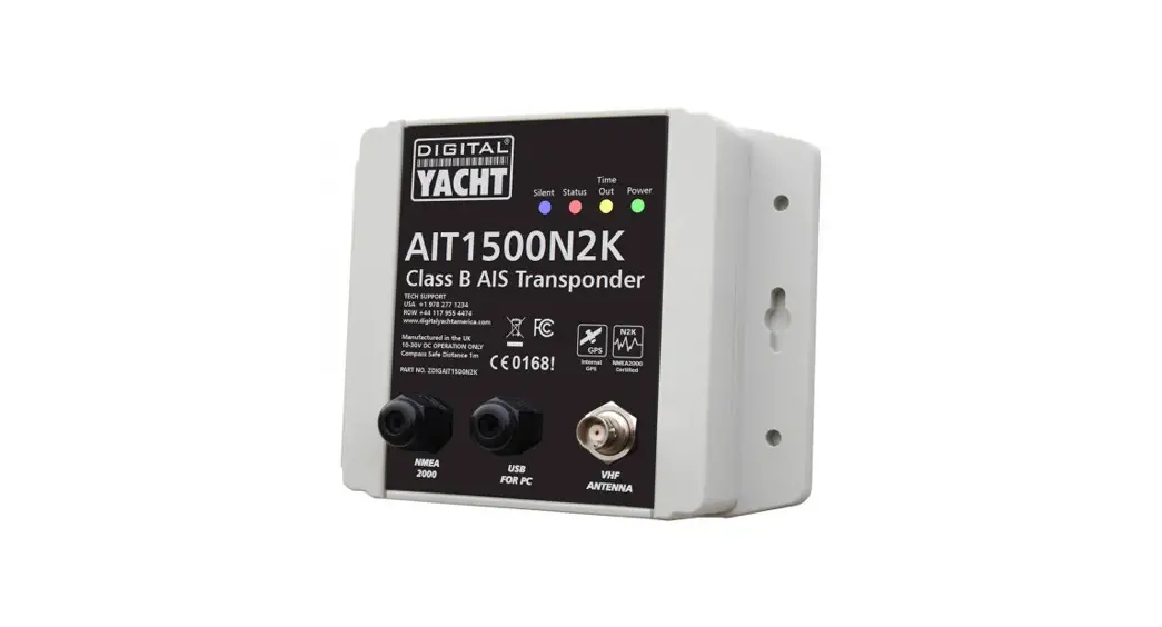 Digital Yacht Ait1500n2k Class B Ais Transponder Instruction Manual