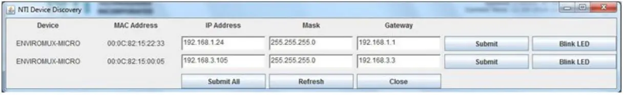 NTI E-MICRO-TRH ENVIROMUX Series Micro Environment Monitoring System 2