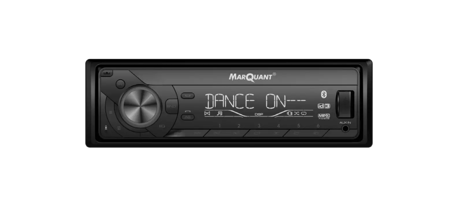 Marquant 014439 Car Stereo Instruction Manual