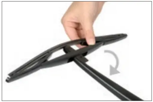 BOSCH KWBA012 Wiper Rear Window - FIG 4