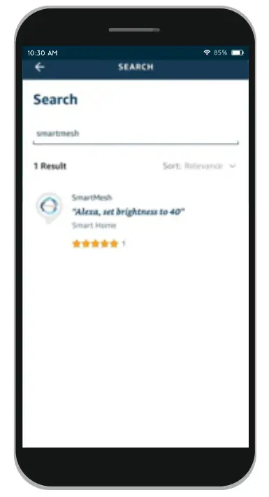 SMARTMESH Colors Ambiance Smart - Amazon Alexa