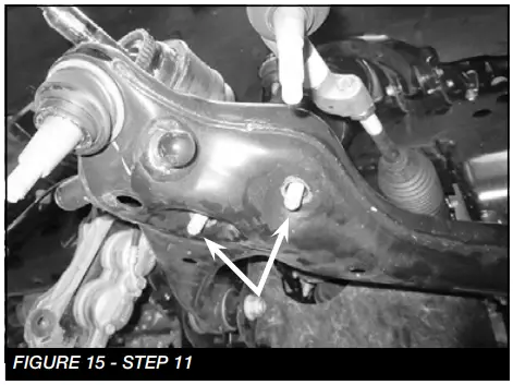 FABTECH FTS22327 2 Inch F150 Uniball UCA Kit-fig13