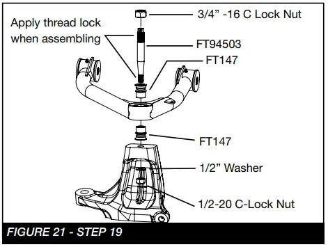 FABTECH FTS22327 2 Inch F150 Uniball UCA Kit-fig19