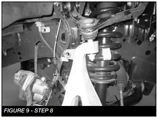 FABTECH FTS22327 2 Inch F150 Uniball UCA Kit-fig9