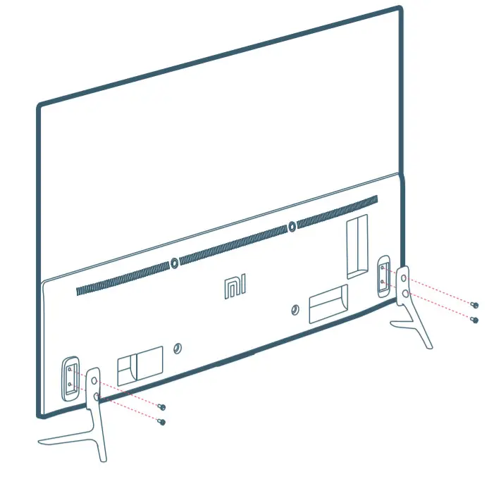 Xiaomi LED TV Safety Notice - installaing