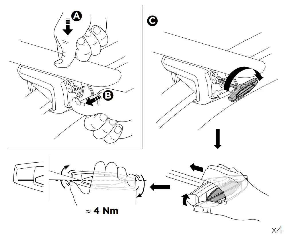 THULE 730402 Roof Mounted Load Carrier - fig9