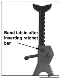 SEALEY VS2002.V3 Ratchet Type Axle Stands-FIG5