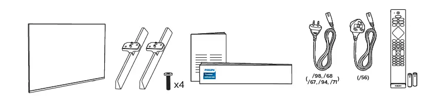 PHILIPS 7406-7466 Series Television-1