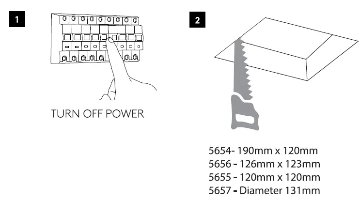 astro Blanco Trimless Round Adjustable FIG (6).
