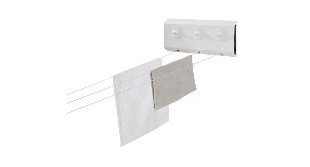 Leifheit 83107 Rollfix 150 Triple Longline Laundry Wall-mounted Washing Line Instruction Manual