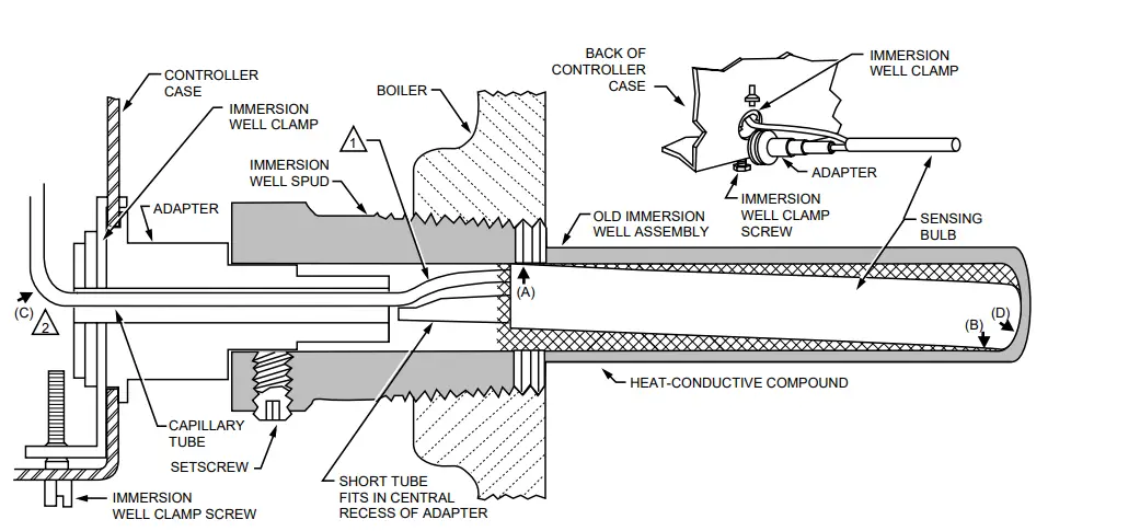 Honeywell L8148A Aquastat Relays-4