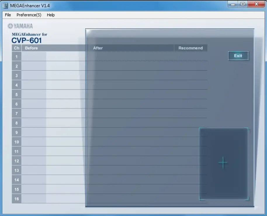YAMAHA MEGAEnhancer Converts XG-GM Song Data product
