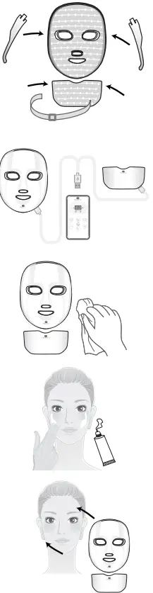 PROJECT E BEAUTY PE706 Photon Skin Rejuvenation Face and Neck Mask-fig4