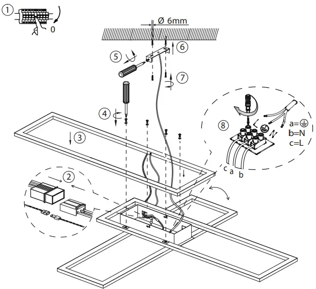 LeuchtenDirekt 14637-55 LED RGB Dimmable Ceiling Light-fig3