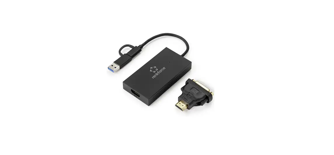 Renkforce 2359416 Usb Ctm Or A 3.0 To Dual Hdmi Adapter Instruction Manual