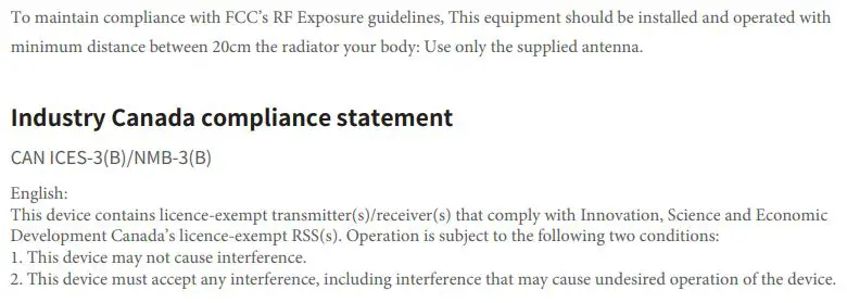 PUDU HolaBot 100 User Manual - FCC compliance statement
