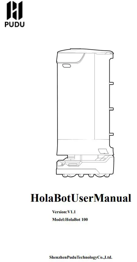 PUDU HolaBot 100 User Manual