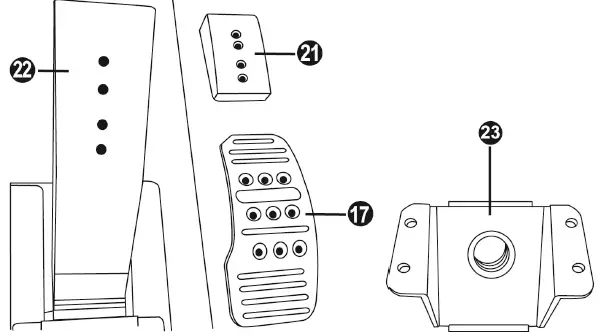 Thrustmaster 4060056 T3PA Add-On - 5