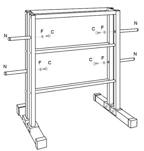 Kmart 43057290 Multi Weight Stand - Hardware C,F