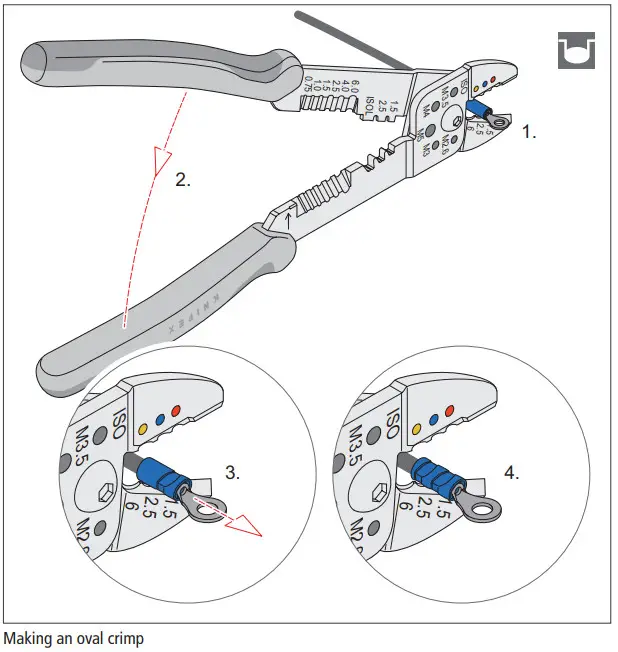 KNIPEX 97 22 240 Crimping Pliers - Figure 4