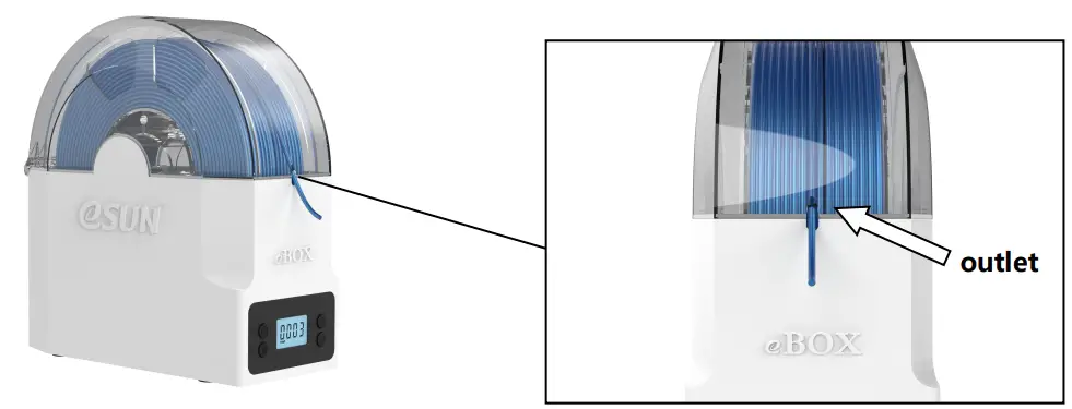 eSUN eBox Lite Filament Storage Box - fig 3