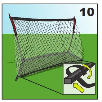 RUKKET SPORTS SPDR100 SPDR Portable Driving Range Net - fig11