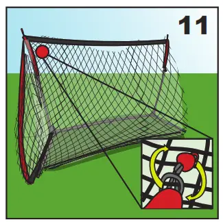 RUKKET SPORTS SPDR100 SPDR Portable Driving Range Net - fig12