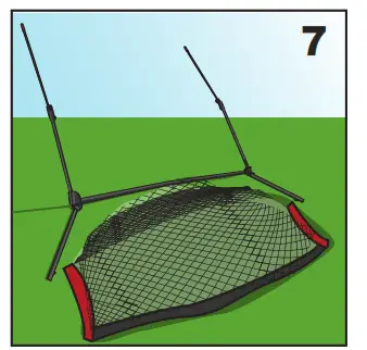 RUKKET SPORTS SPDR100 SPDR Portable Driving Range Net - fig8