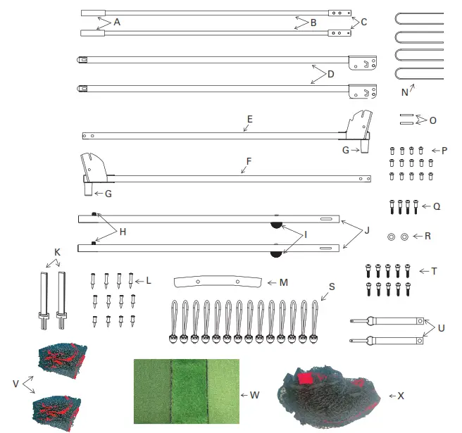 RUKKET SPORTS SPDR100 SPDR Portable Driving Range Net - fig12