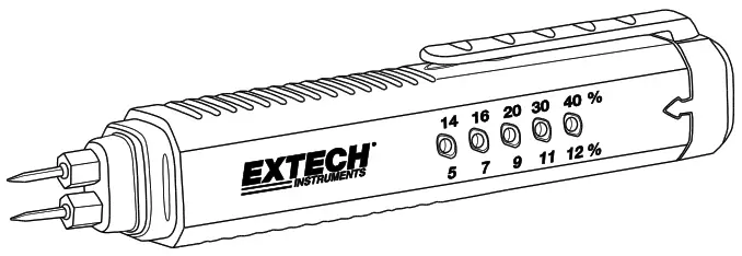 EXTECH MO25 Moisture Meter