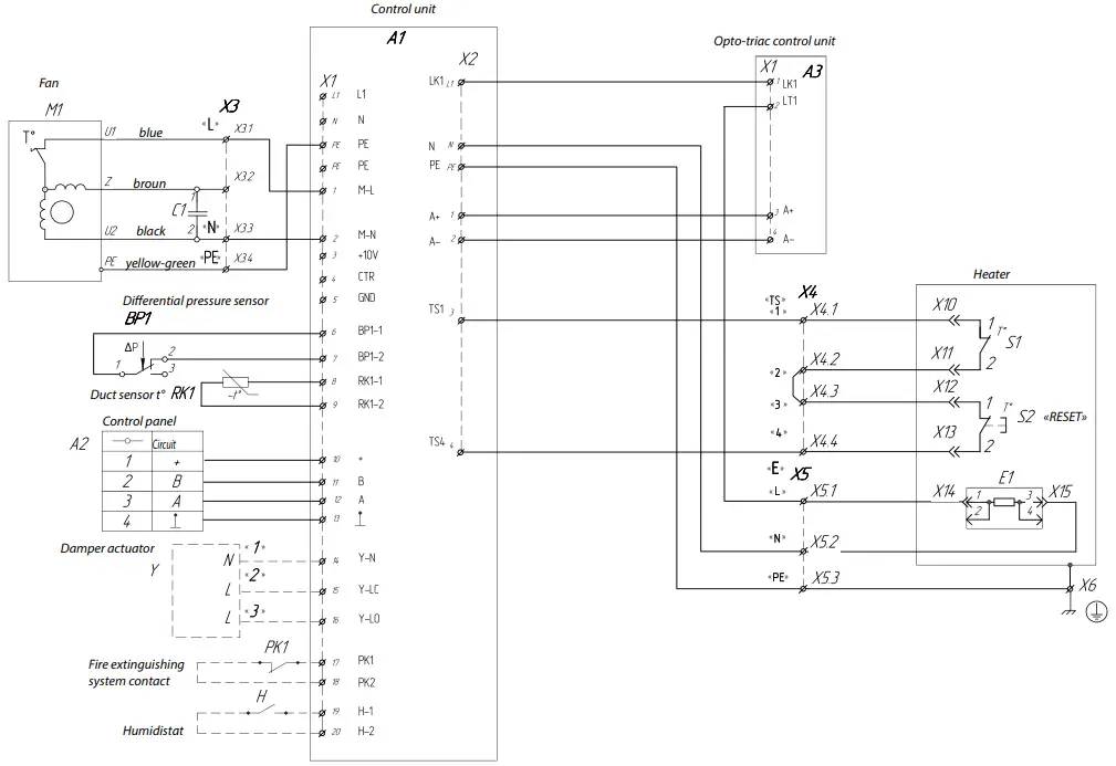 GENERAL VIEW AND WIRING DIAGRAMS