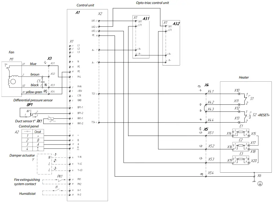 GENERAL VIEW AND WIRING DIAGRAMS