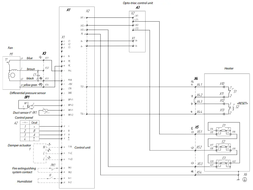 GENERAL VIEW AND WIRING DIAGRAMS