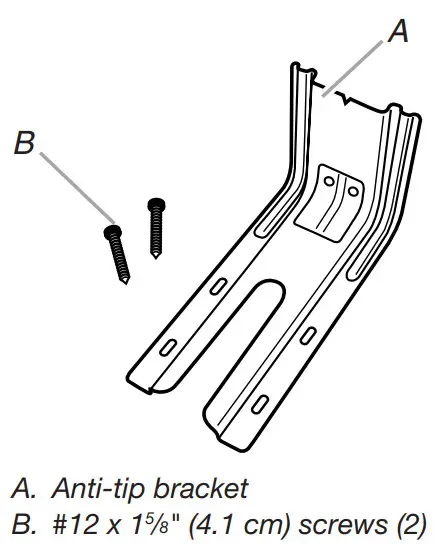 AMANA W11508819B 30 Inches 762 CM Freestanding Gas Ranges - FIGURE 3