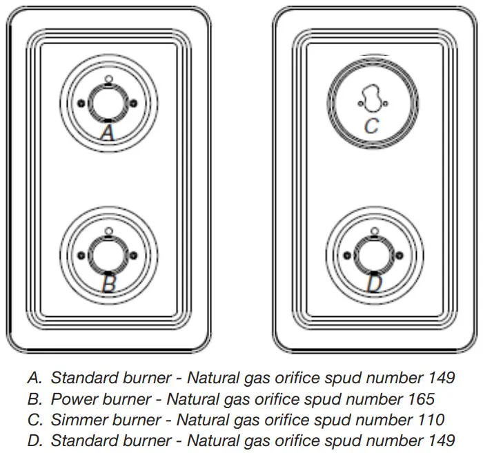 AMANA W11508819B 30 Inches 762 CM Freestanding Gas Ranges - FIGURE 41
