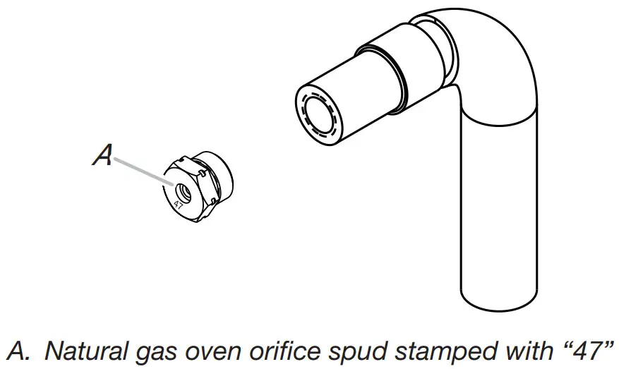 AMANA W11508819B 30 Inches 762 CM Freestanding Gas Ranges - FIGURE 43