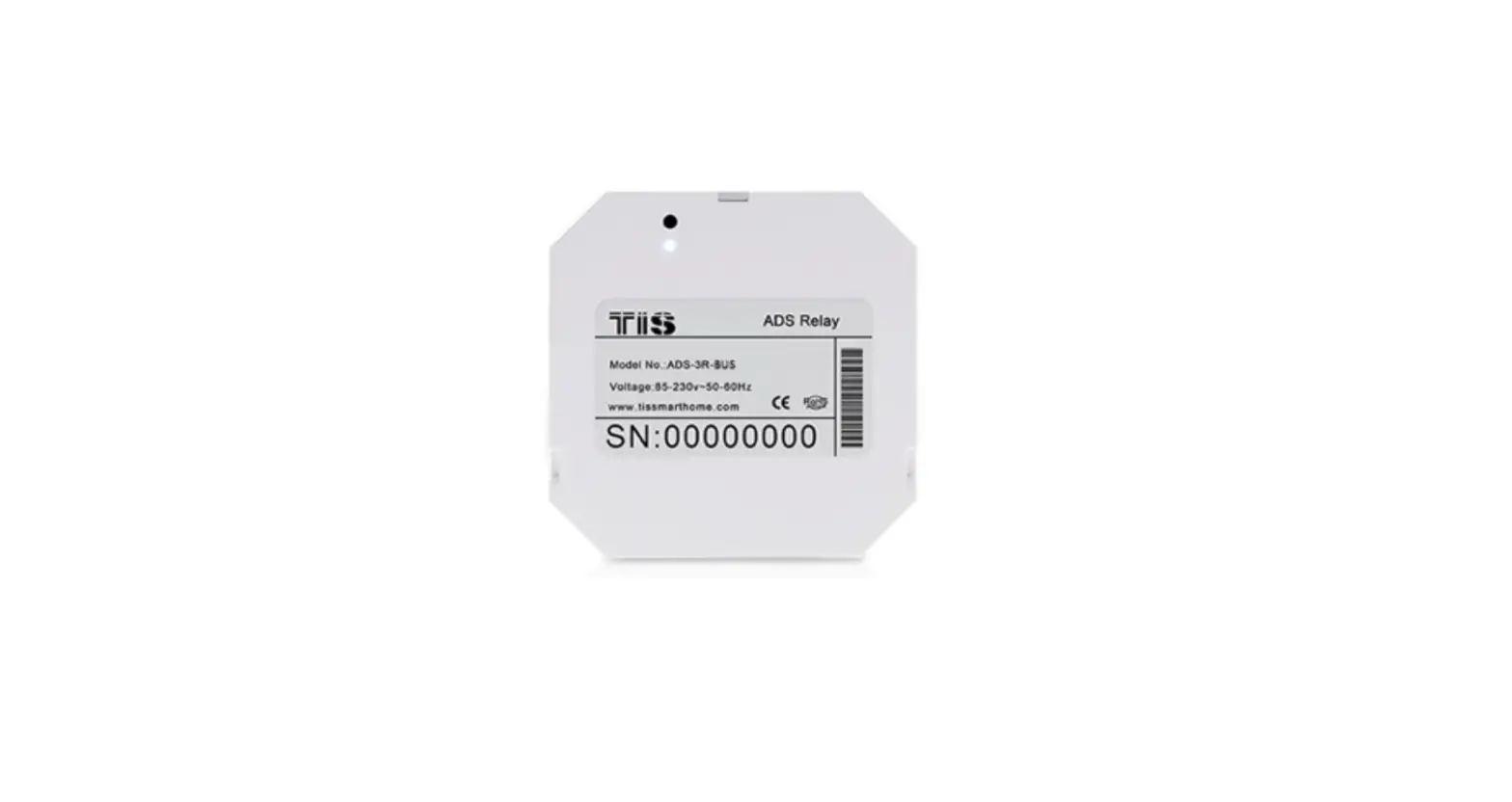Tis Control Ads-3r-bus Small Relay Module Instruction Manual