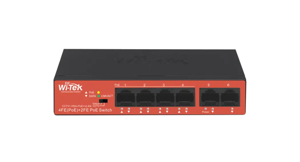 Wi-tek Wi-ps205h Economic Poe Switch Installation Guide Wi-tek Wi-ps205h Economic Poe Switch Installation Guide