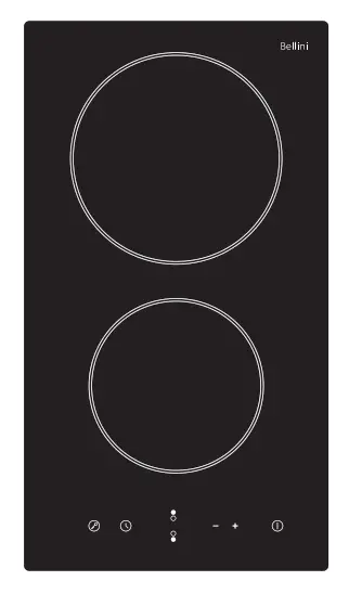 bellini BDC302TG 30cm Built In Ceramic Cooktop -