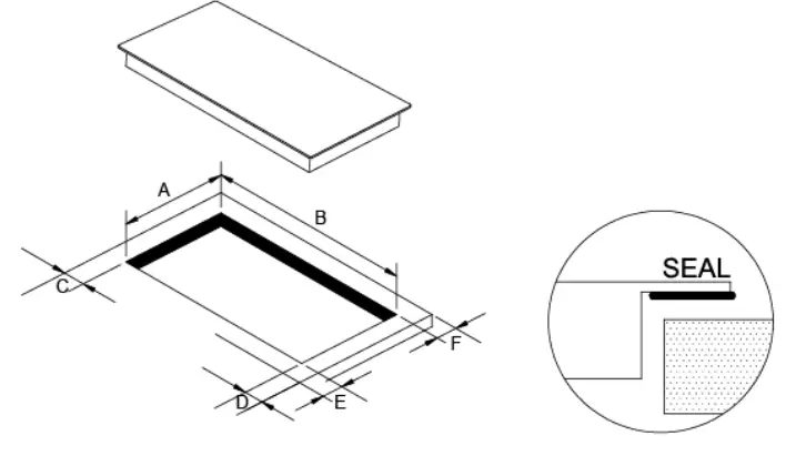 bellini BDC302TG 30cm Built In Ceramic Cooktop - Fig6