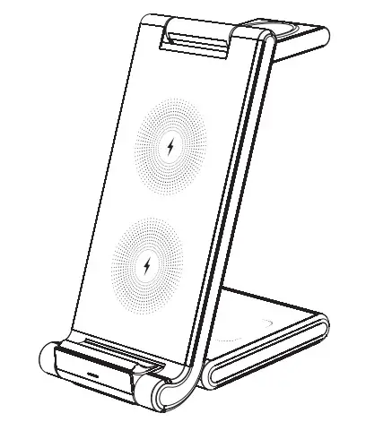 Huizhou Ojd Technology OJD-88 3 In 1 Wireless Charger