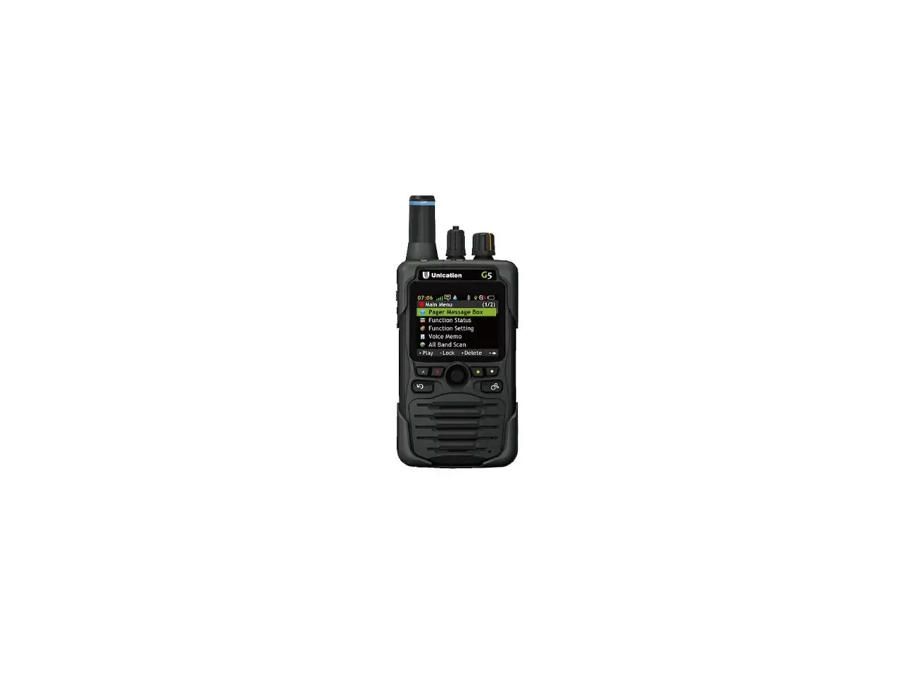 Unication P25 G-series Voice Pager User Guide Unication P25 G-series Voice Pager User Guide