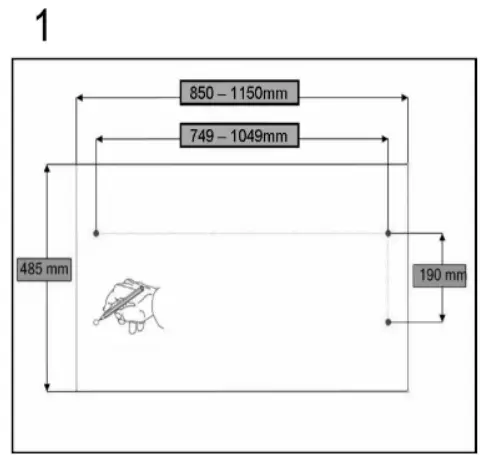 FORTE VERTICE36 Vertice Series 36 Inch Stainless Steel Convertible Contemporary Ceiling Mount Hood-fig4