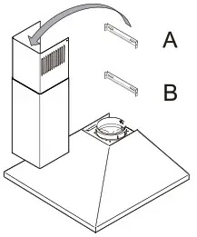 COSMO COS-668AS900 Wall Mount Range Hood User Manual - RANGE HOOD INSTALLATIONe