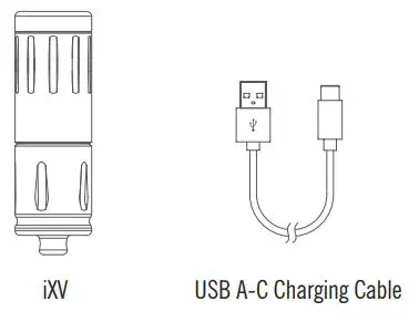 OLIGHT iXV Keychain Flashlight User Manual - IN THE BOX