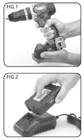 DRAPER-CHD182VLIA-Expert-18V-Cordless-Combi-Hammer-Drill-3