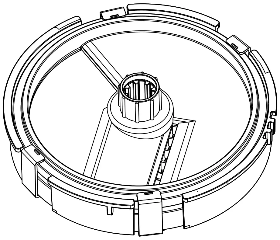 eta Disc Cutting Attachment Cubes