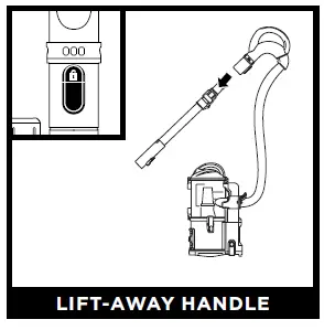 LIFT-AWAY HANDLE