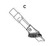 C. Duster Crevice Tool