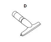 D. Wide Upholstery Tool